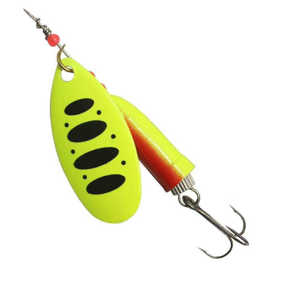 Kit 4 Iscas Artificiais Giratórias Spinner Colher De Metal 8g
