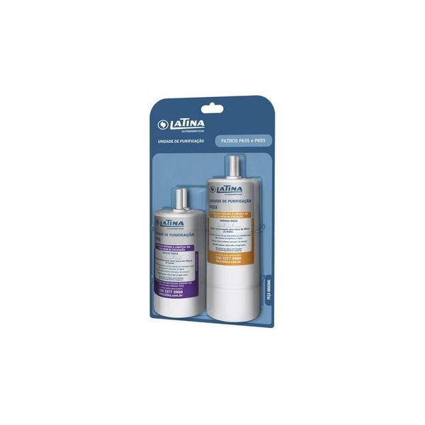 Refil Filtro Latina P635 E P655 Original Para Purificador