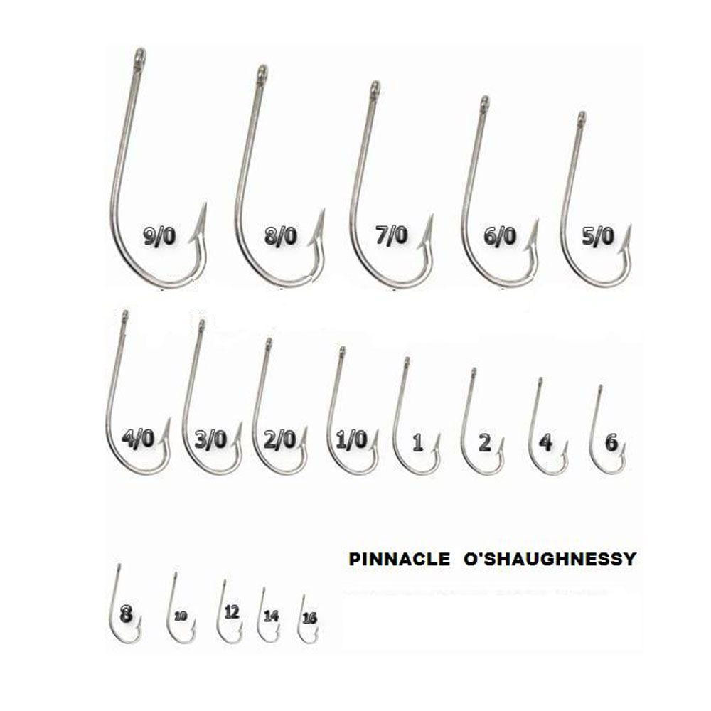 Anzol Pinnacle Oshaughnessy Inox N04 C/50un Rios E Mares