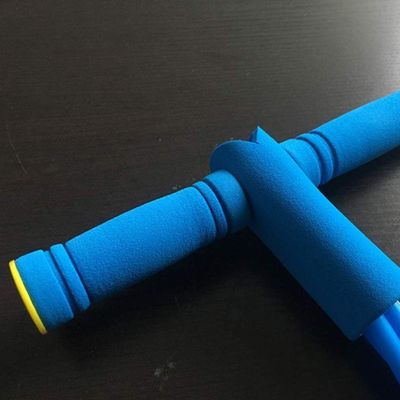 Besportble 4 Tubos Pedal Elástico Corda De Puxar Com Alça Expansor Para Cintura Abdômen Braço Azul