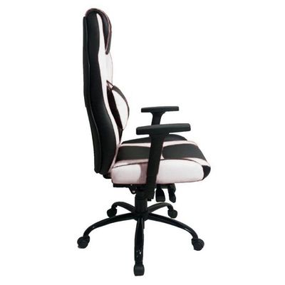 Cadeira Gamer Com Almofada Linha Gamer Racing Branco