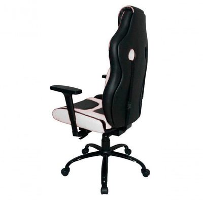 Cadeira Gamer Com Almofada Linha Gamer Racing Branco