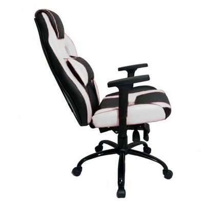 Cadeira Gamer Com Almofada Linha Gamer Racing Branco