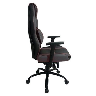 Cadeira Gamer Com Almofada Linha Gamer Racing Cinza