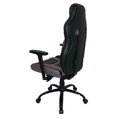 Cadeira Gamer Com Almofada Linha Gamer Racing Cinza