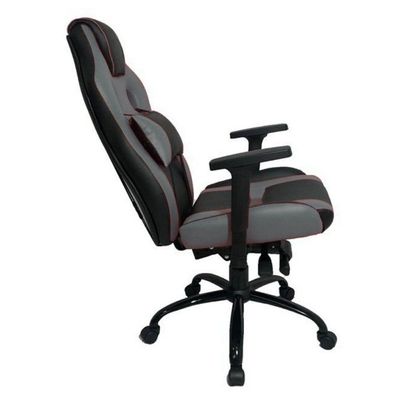 Cadeira Gamer Com Almofada Linha Gamer Racing Cinza