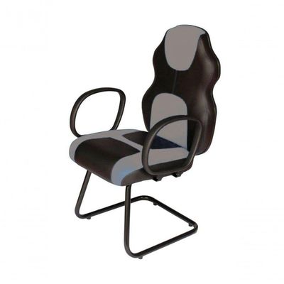 Cadeira Gamer Interlocutor Linha Gamer Racing Cinza