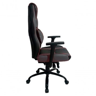Cadeira Gamer Com Almofada Linha Gamer Racing Cinza