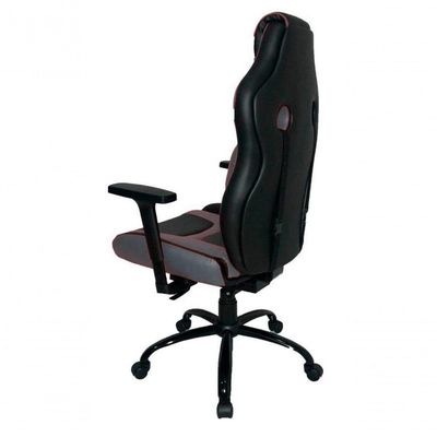 Cadeira Gamer Com Almofada Linha Gamer Racing Cinza