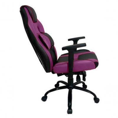 Cadeira Gamer Com Almofada Linha Gamer Racing Roxo