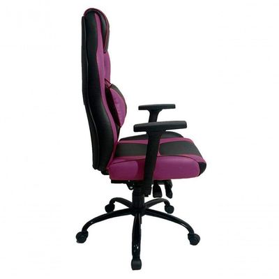 Cadeira Gamer Com Almofada Linha Gamer Racing Roxo
