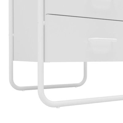 Gaveteiro Foster 4 Gavetas Politorno Branco Branco