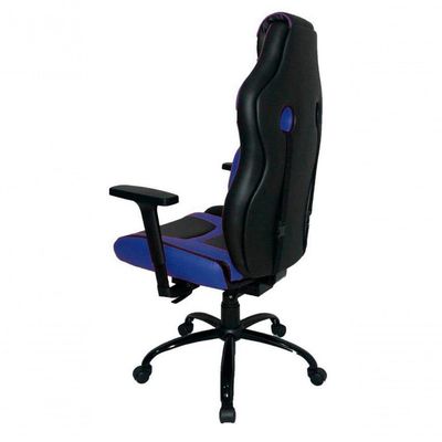 Cadeira Gamer Com Almofada Linha Gamer Racing Azul
