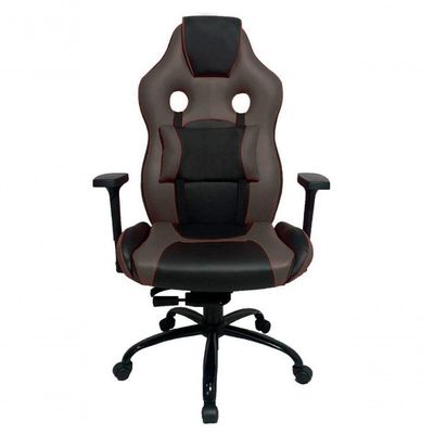 Cadeira Gamer Com Almofada Linha Gamer Racing Marrom