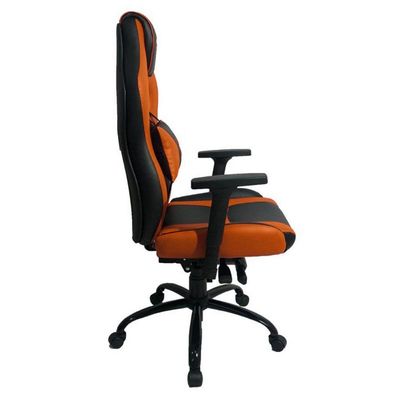 Cadeira Gamer Com Almofada Linha Gamer Racing Laranja