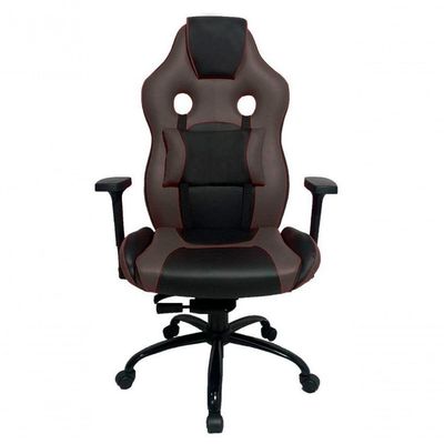 Cadeira Gamer Com Almofada Linha Gamer Racing Marrom