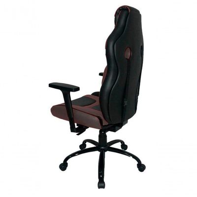 Cadeira Gamer Com Almofada Linha Gamer Racing Marrom