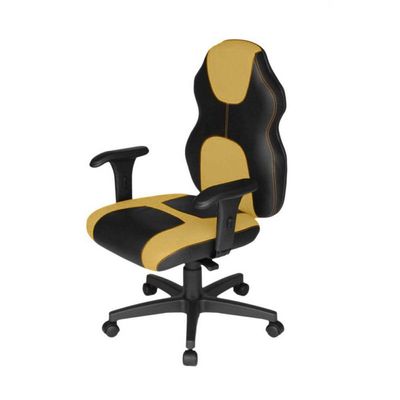 Cadeira Gamer Diretor Linha Gamer Racing Amarelo