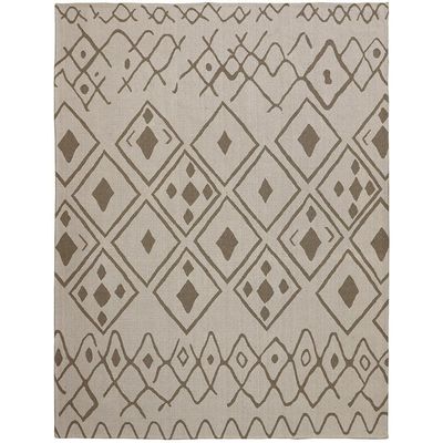 Tapete P/ Sala Serido 21645 Cream/taupe 2,30x3,00 São Carlos