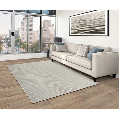 Tapete Para Sala Chevron Prata 1,50x2,00 São Carlos