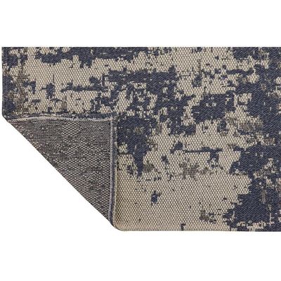 Tapete P/ Sala Serido B2694 L.grey/navy 1,43x2,20 São Carlos