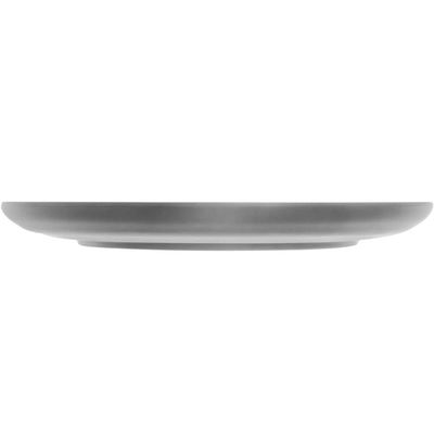 Kit 6 Pratos de Melamina Preto Fosco 25,5cm para Sushi Casa Restaurante Refeições Lyor Tóquio