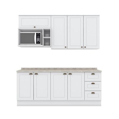 Cozinha Compacta 05 Peças Amy Casa 812 Branco