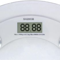 Balança Digital Vidro Temperado 180Kg Banheiro Academia