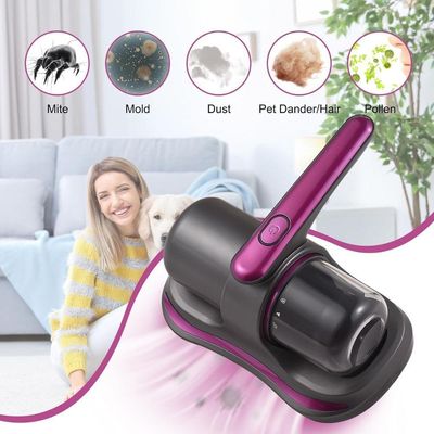 Aspirador Portátil Anti Ácaro Esterilização Luz Uv Sem Fio
