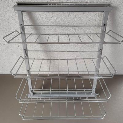 Sapateira Vertical Lateral Grande Deslizante Closet Aramada para Sapatos com Corrediças