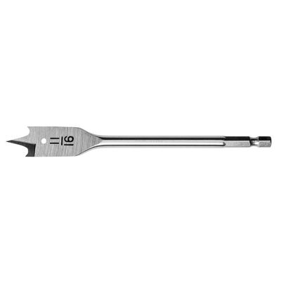 Broca Para Madeira Com Ponta Chata 11/16" 150 Mm Tramontina Em Aço Especial Tramontina