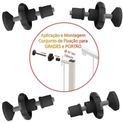 Grade Portão Divisor Ambiente Multigrade 100 Cm Branco