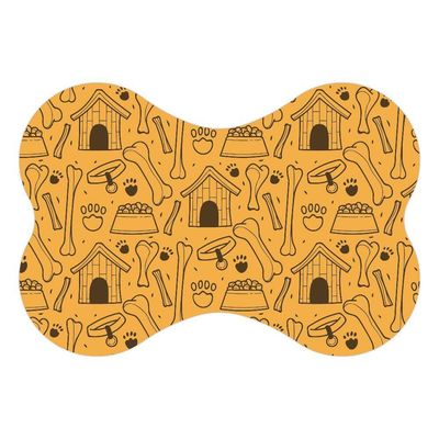 Tapete Comedouro Ração Cachorro Pet Cão Dog Lona Nº5 - 30x44