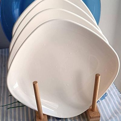 Prato Quadrado 17,2cm Branco Coza Essential Petiscos Frutas Sanduiche Mesa