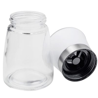 Moedor de Sal e Pimenta Manual 170ml Lyor em Vidro Triturador Moinho de Cerâmica