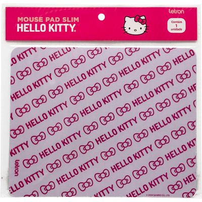 Mouse PAD SLIM Letron Hello KITTY (caixa C/20 Unidades)