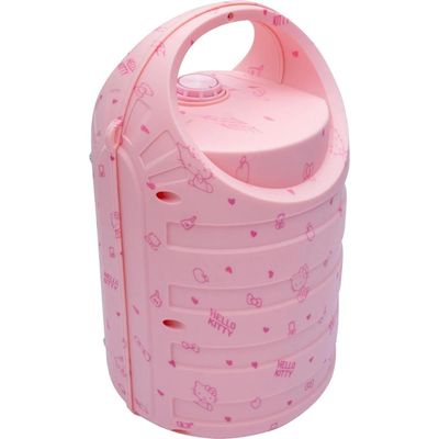 Caixa de Som com Microfone Letron Hello KITTY 60W Rosa