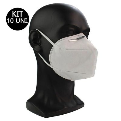 Mascara Respiratoria Kn95 Kit 10 Uni Proteção Profissional