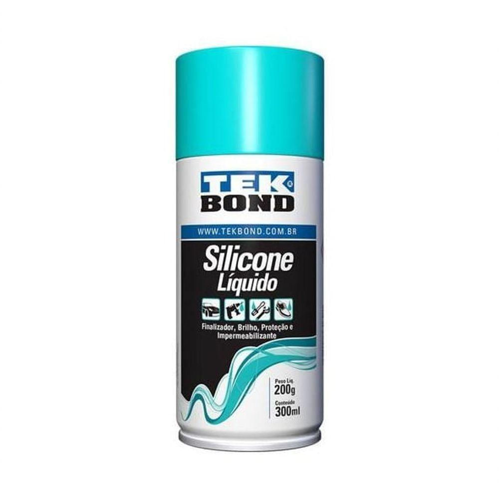 Spray Silicone Líquido - 300 Ml - Tek Bond