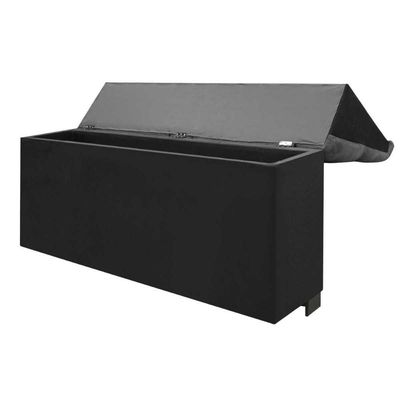 Painel De Cama Box Estofada Queen Imperador Suede Marrom Chocolate - Simbal