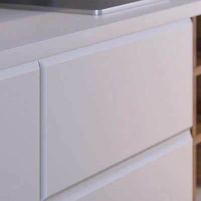 Rack Bancada Noronha Off White Matte/freijó Para Tv De 70” - Colibri Off White Matte/freijó