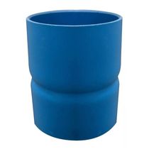 Luva De Emenda Curta 125mm Pn125 Para Tubo Pvc Irrigação Azul Pti