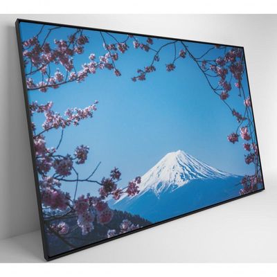 Quadro Monte Fuji 120x80 Cm Tecido Canvas