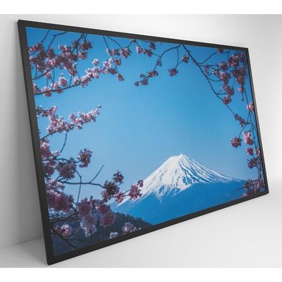 Quadro Monte Fuji 120x80 Cm Tecido Canvas