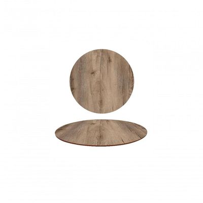 Tampo Em Mdf 18mm Redondo 120 Cm - Mezzo Castani Cor Marrom