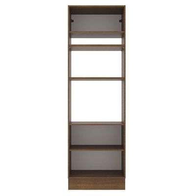 Torre Quente 70 Cm 3 Portas Rustic/branco Rustic/branco