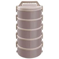 Cj 5 Marmitas Térmicas 25 Pratos Térmicos 1,8L Cappuccino Simonaggio Treviso