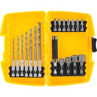 Jogo combinado brocas e bits com 19 peças VONDER