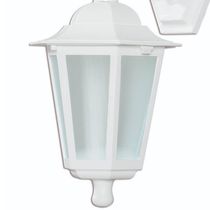 Arandela Branca Luminária Parede 37cm Lâmpada E27 Bivolt Dit