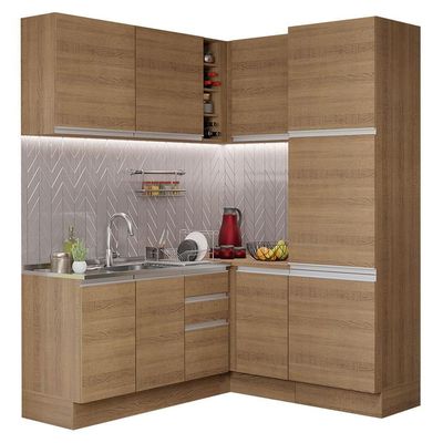 Cozinha Completa 329001 Com Armário E Balcão RusticRustic